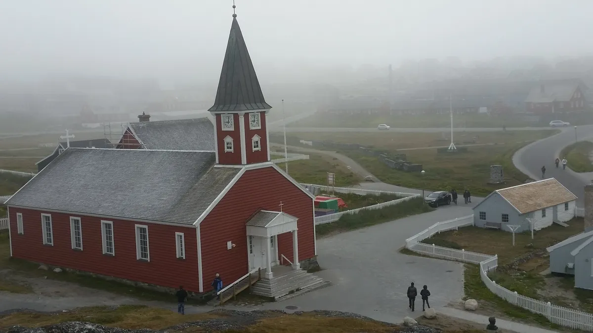 Nuuk - one of the places your quest passes through