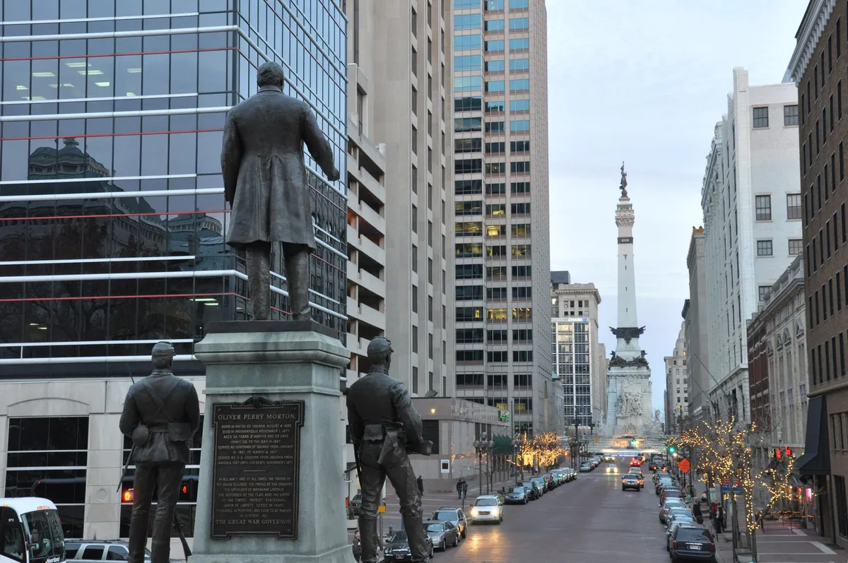 Indianapolis - one of the places your quest passes through