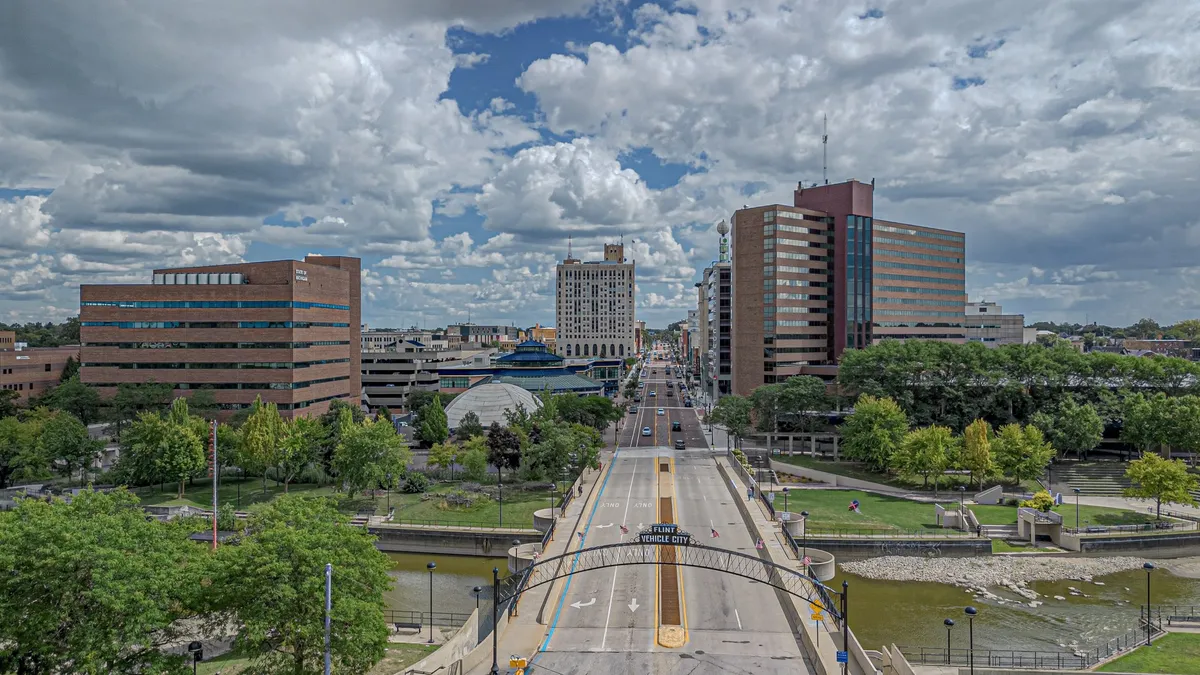 Flint - one of the places your quest passes through