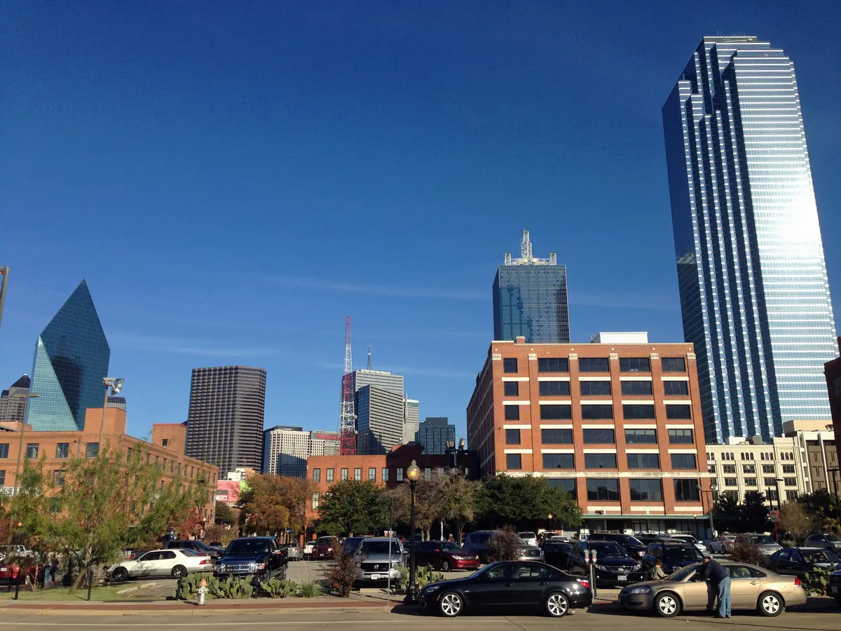 Dallas - one of the places your quest passes through