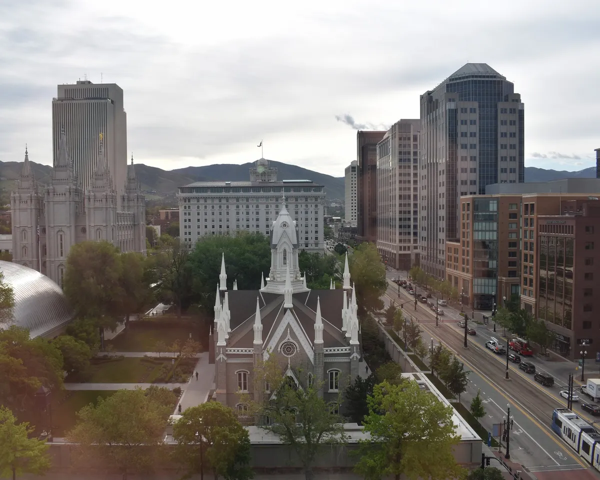 Salt Lake City - one of the places your quest passes through