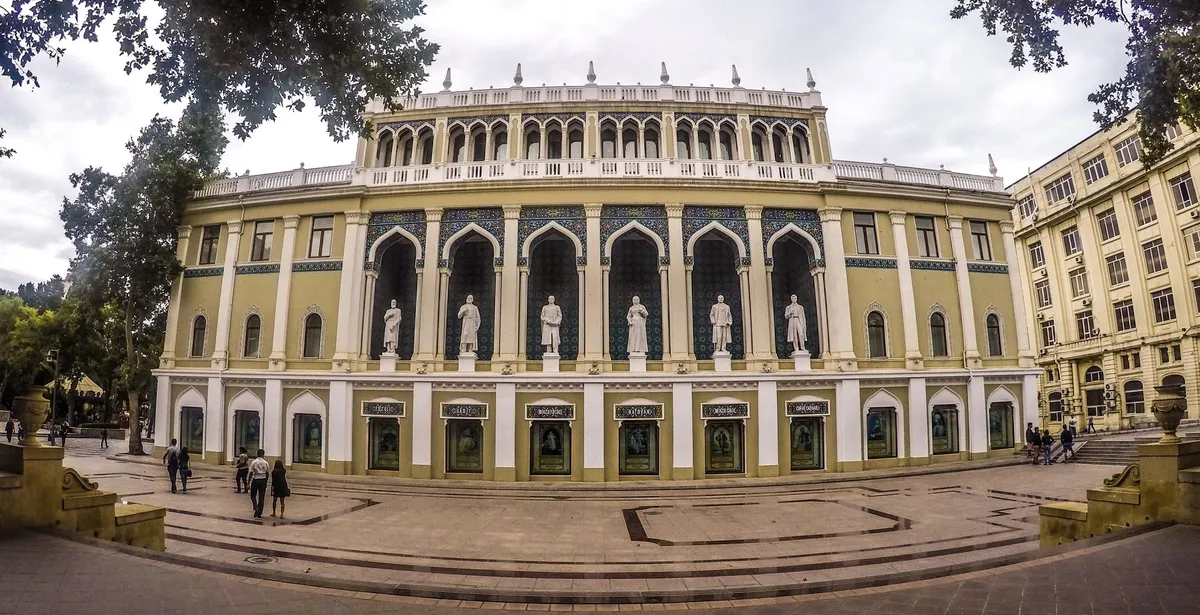 Baku - one of the places your quest passes through