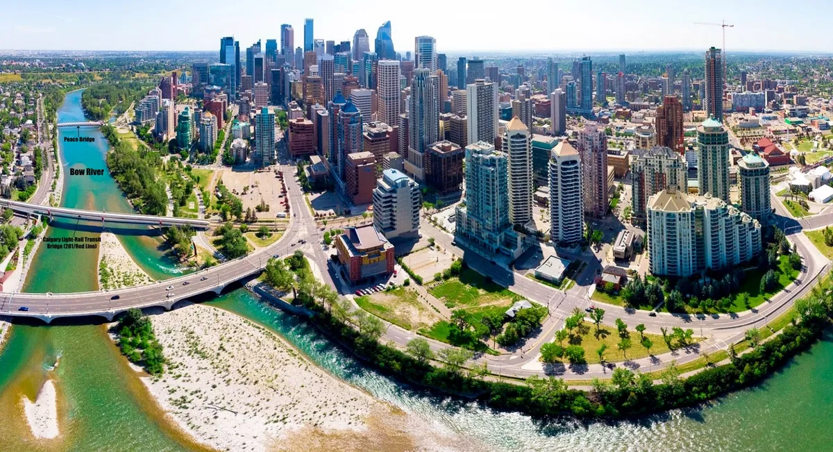 Calgary - one of the places your quest passes through