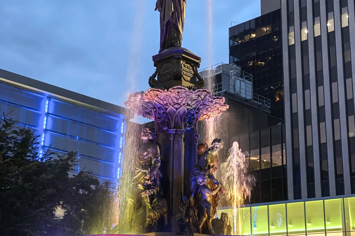 Cincinnati - one of the places your quest passes through