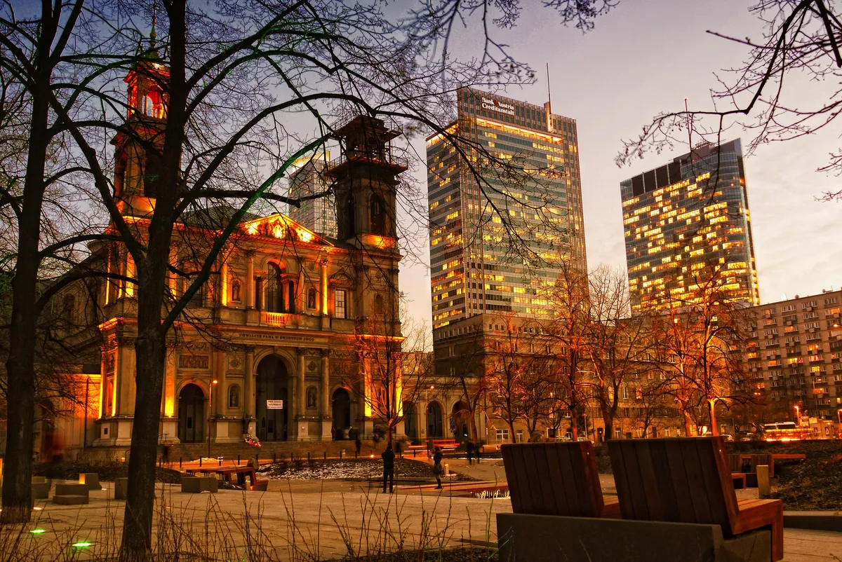 Warsaw - one of the places your quest passes through