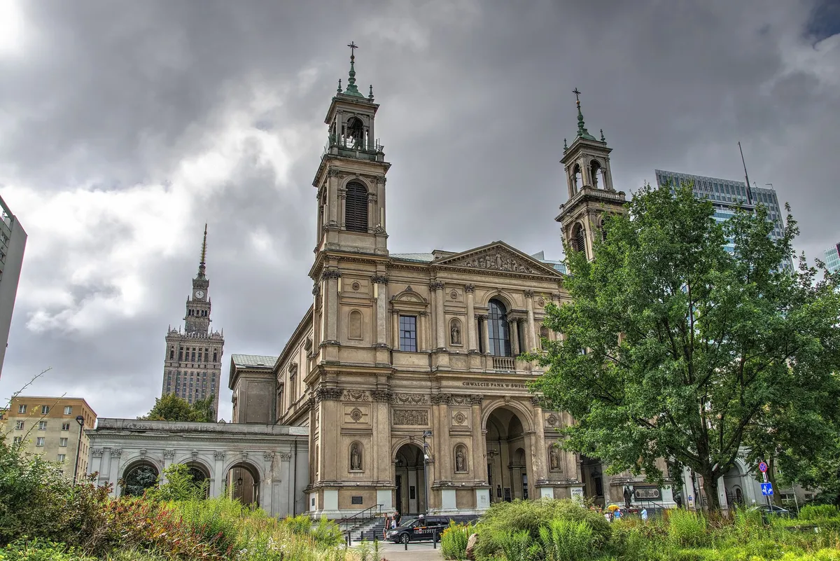 Warsaw - one of the places your quest passes through