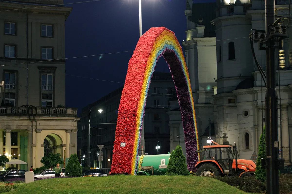 Warsaw - one of the places your quest passes through