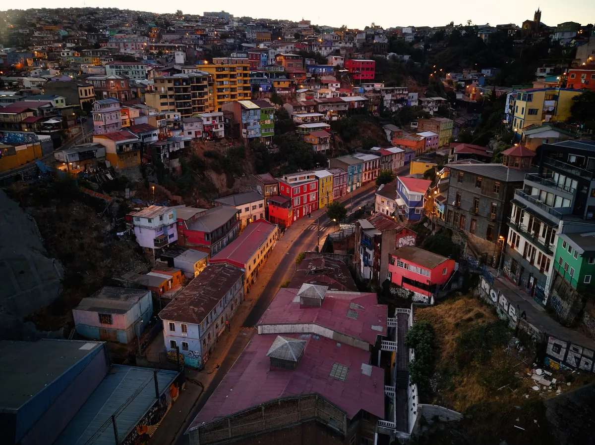 Valparaiso - one of the places your quest passes through