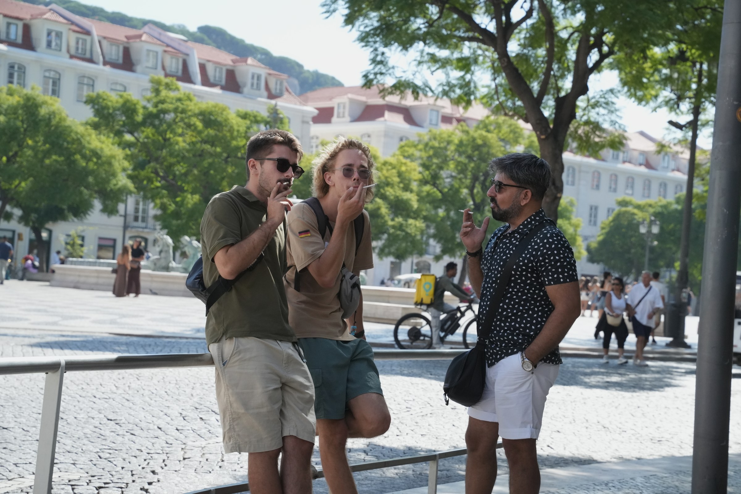 Real GoQuestIRL players on a Lisbon quest