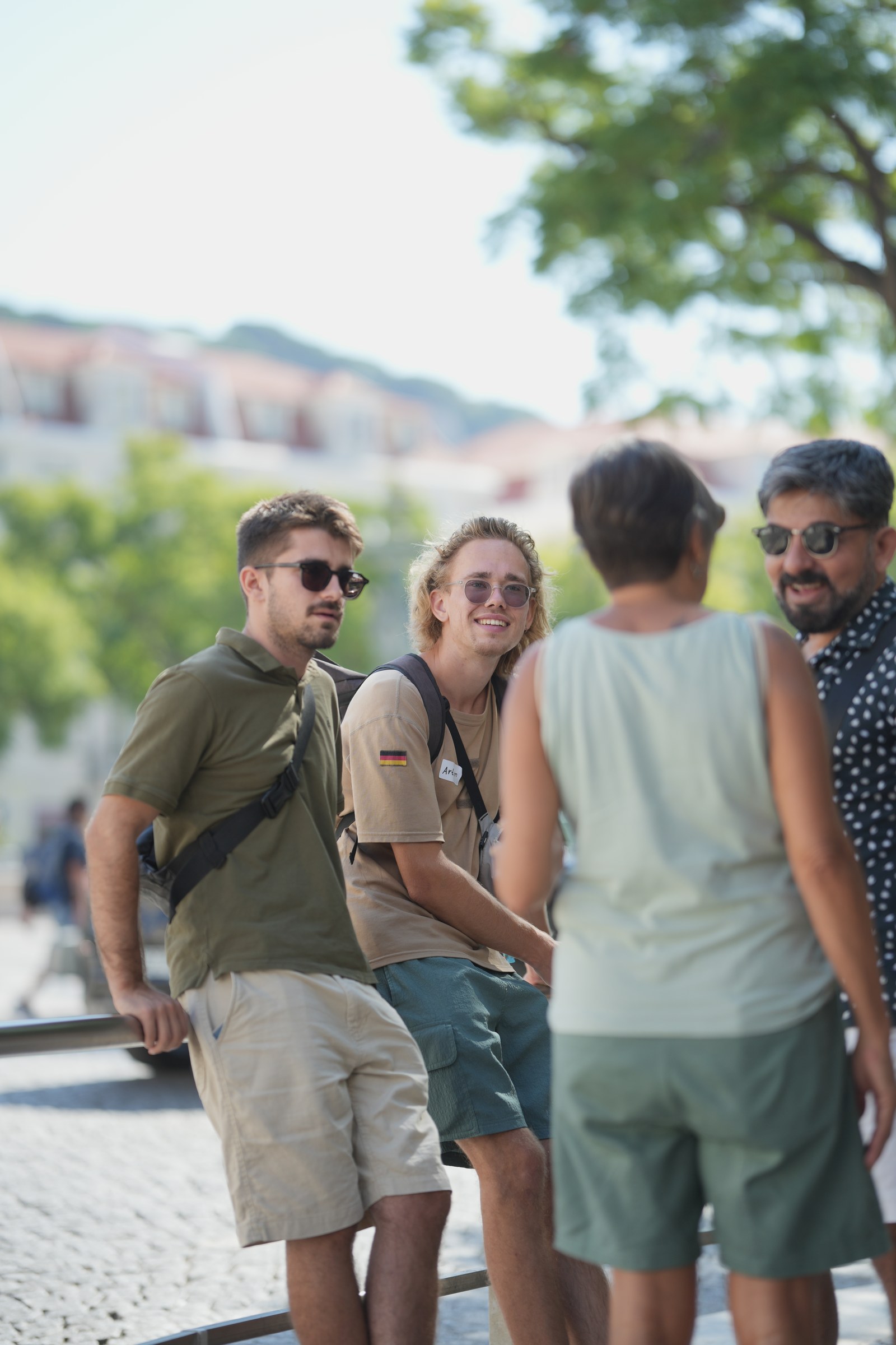 Real GoQuestIRL players on a Lisbon quest