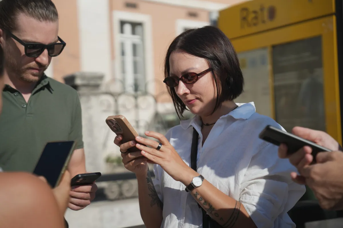 Players at our GoQuestIRL event in Lisbon