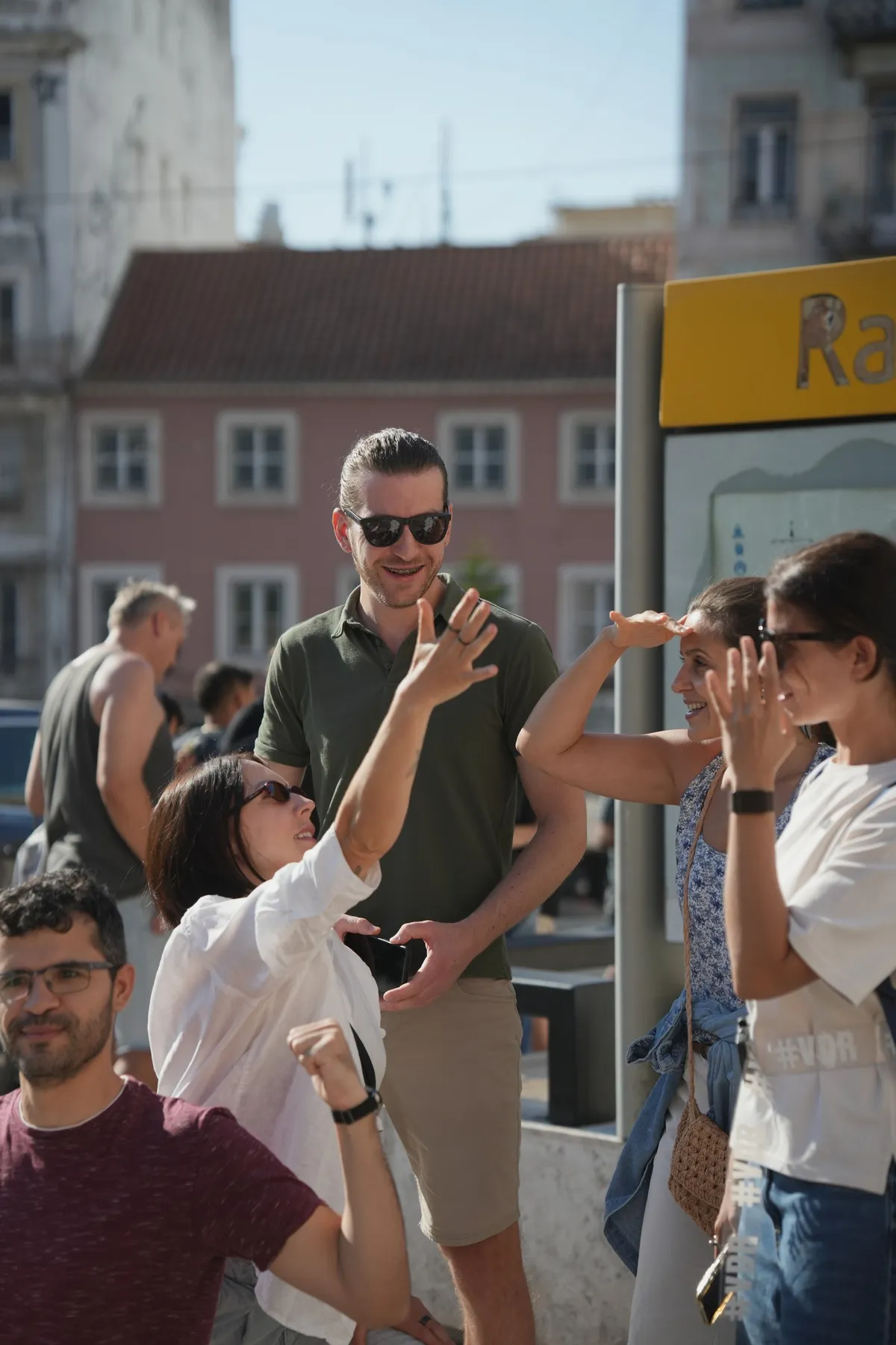 Players at our GoQuestIRL event in Lisbon
