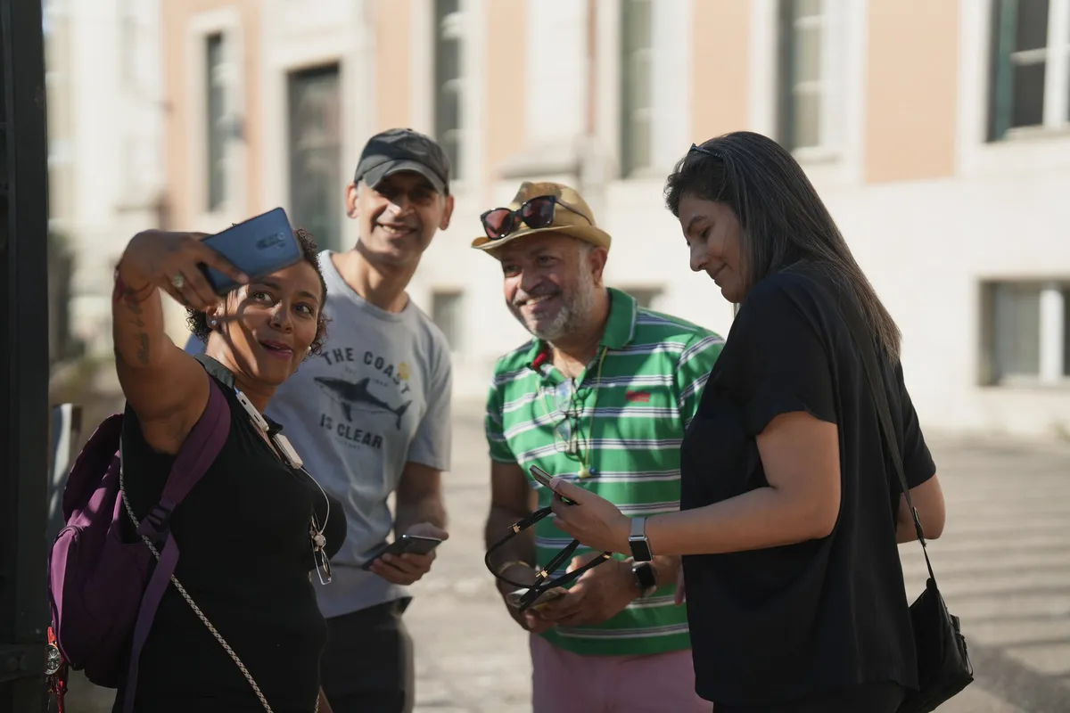 Players at our GoQuestIRL event in Lisbon