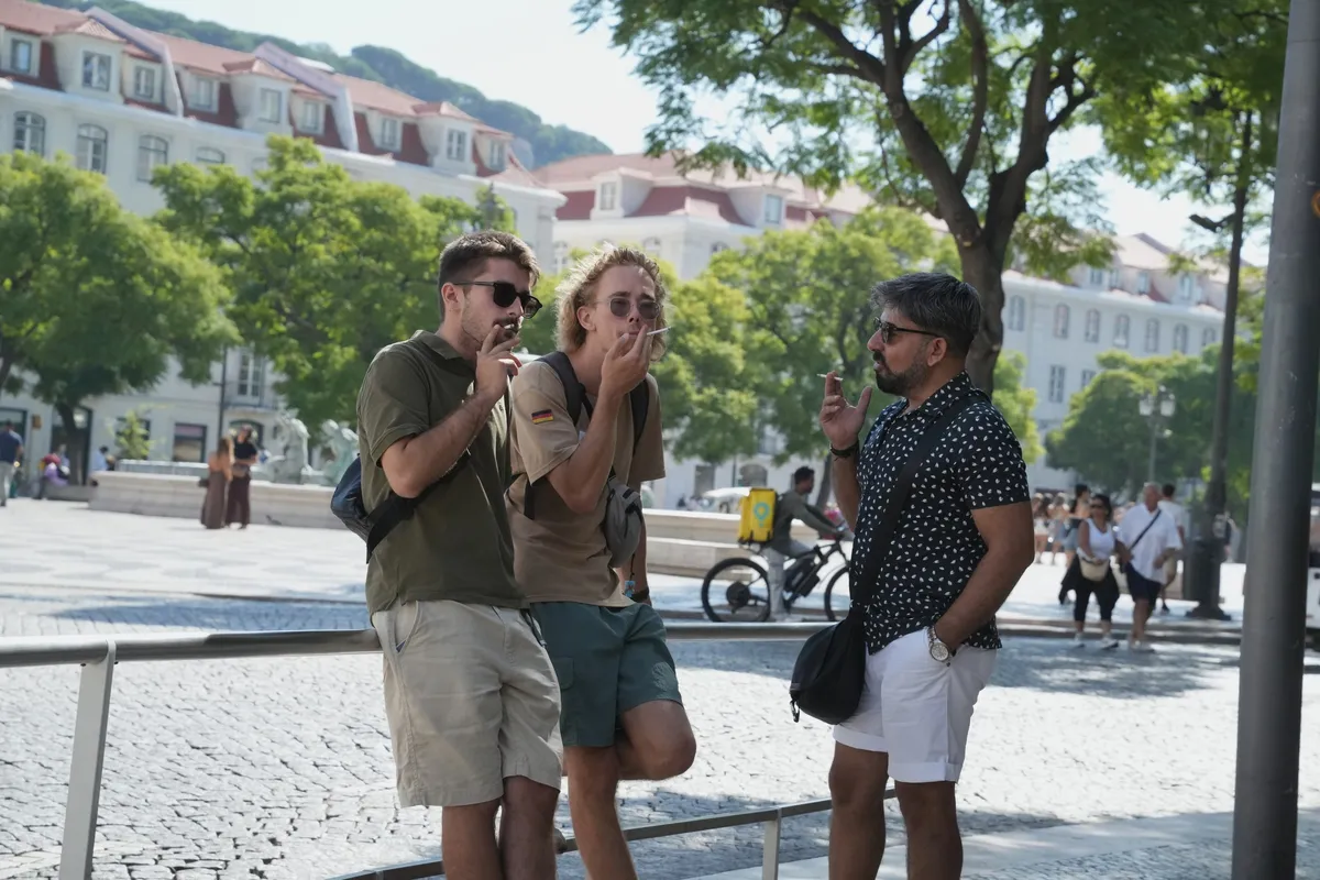 Players at our GoQuestIRL event in Lisbon