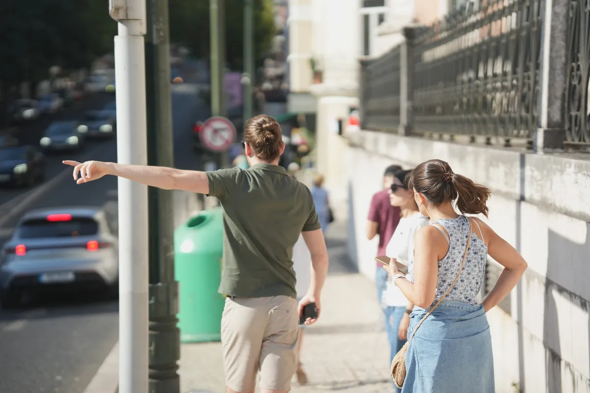 Players at a GoQuestIRL event in Lisbon, showing the style of the experience. Locations shown may differ from this quest's route.