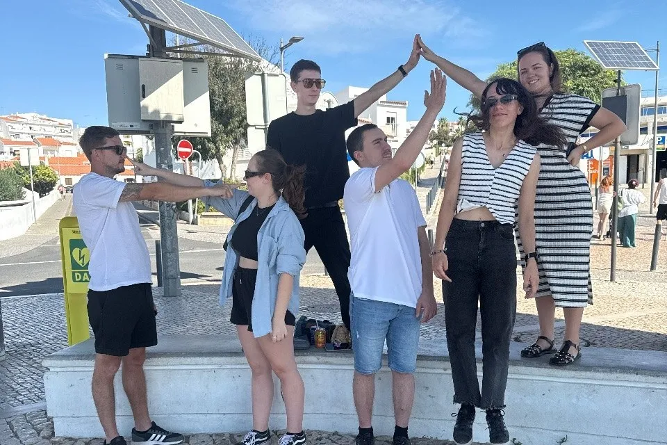 Players at a GoQuestIRL event in Lisbon, showing the style of the experience. Locations shown may differ from this quest's route.