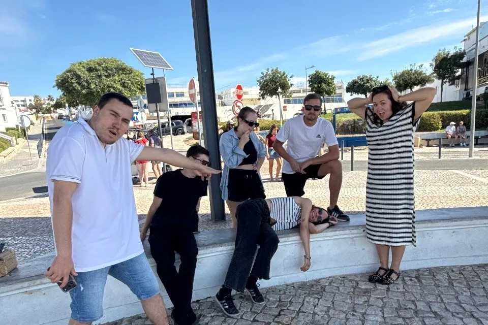 Players at a GoQuestIRL event in Lisbon, showing the style of the experience. Locations shown may differ from this quest's route.