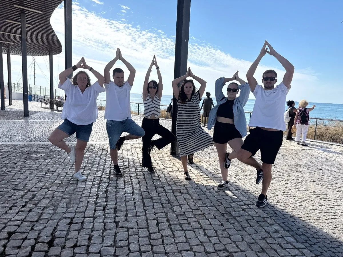 Players at a GoQuestIRL event in Lisbon, showing the style of the experience. Locations shown may differ from this quest's route.