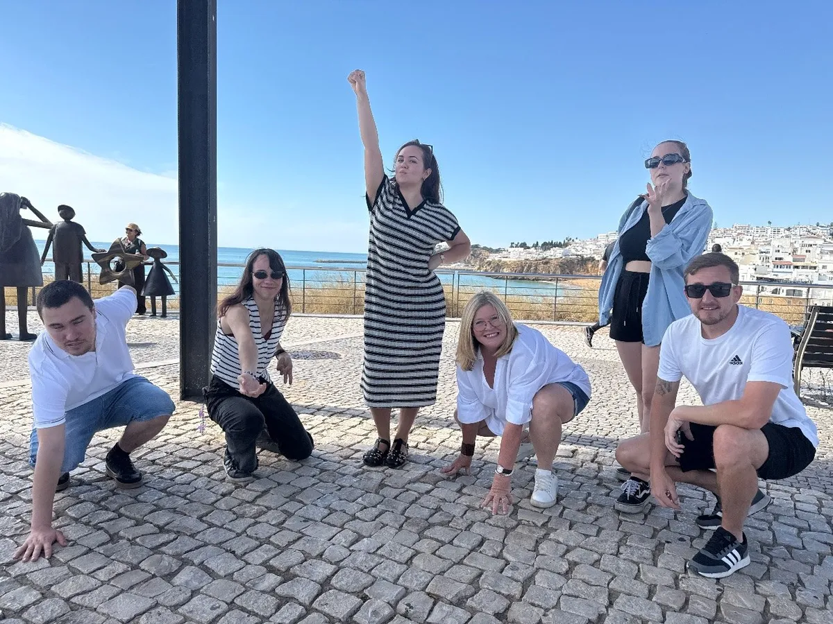 Players at a GoQuestIRL event in Lisbon, showing the style of the experience. Locations shown may differ from this quest's route.
