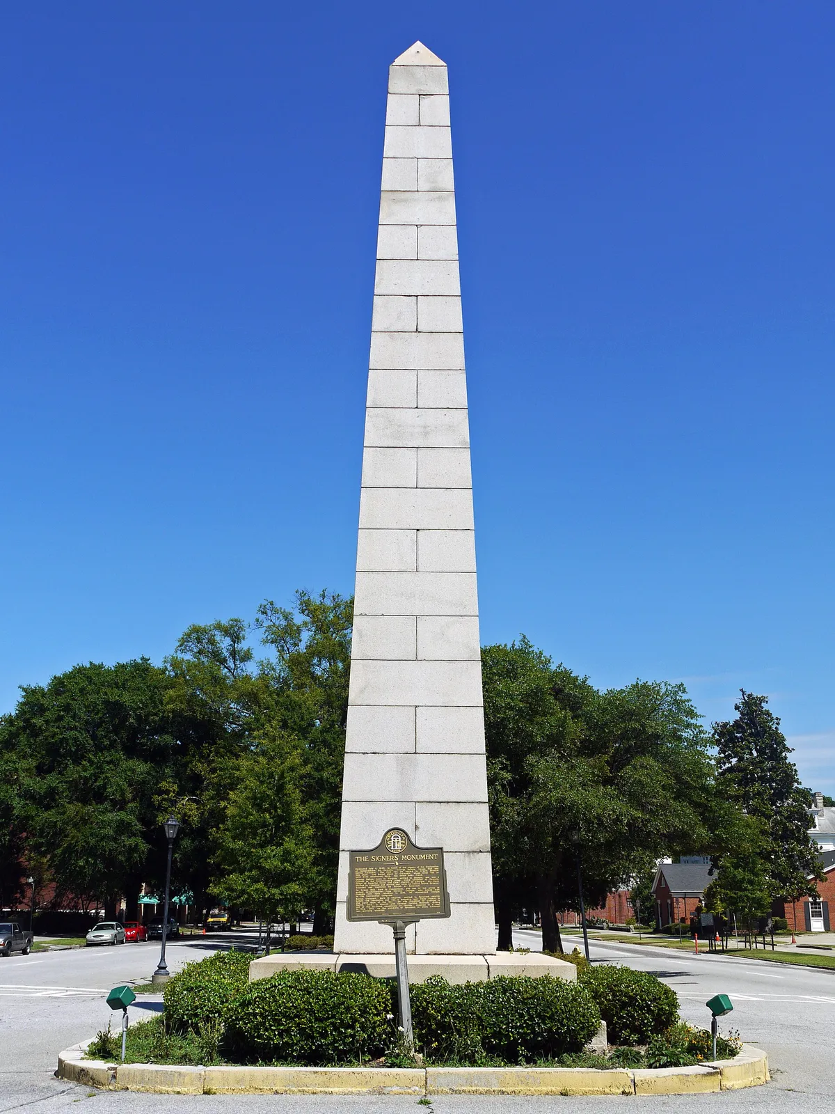 Signers' Monument, Augusta: where your mission begins.