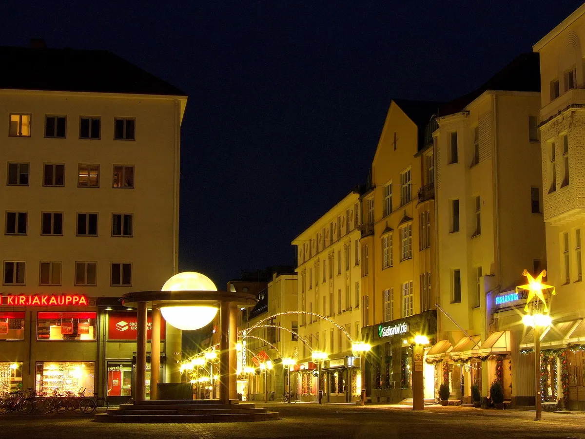 Oulu: one of the places this quest takes you.