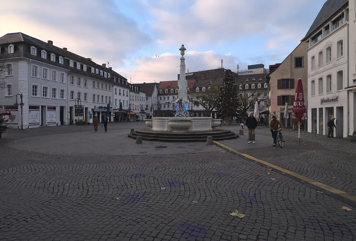 Saarbrucken: one of the places this quest takes you.