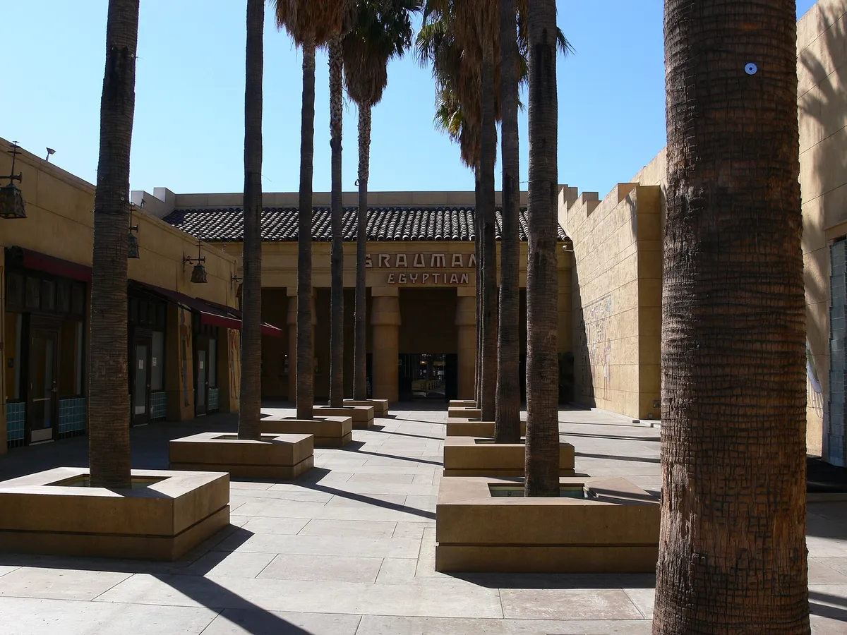 Egyptian Theatre, Hollywood: where your mission begins.