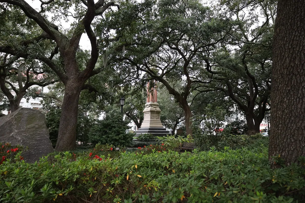 Wright Square, Savannah: where your mission begins.