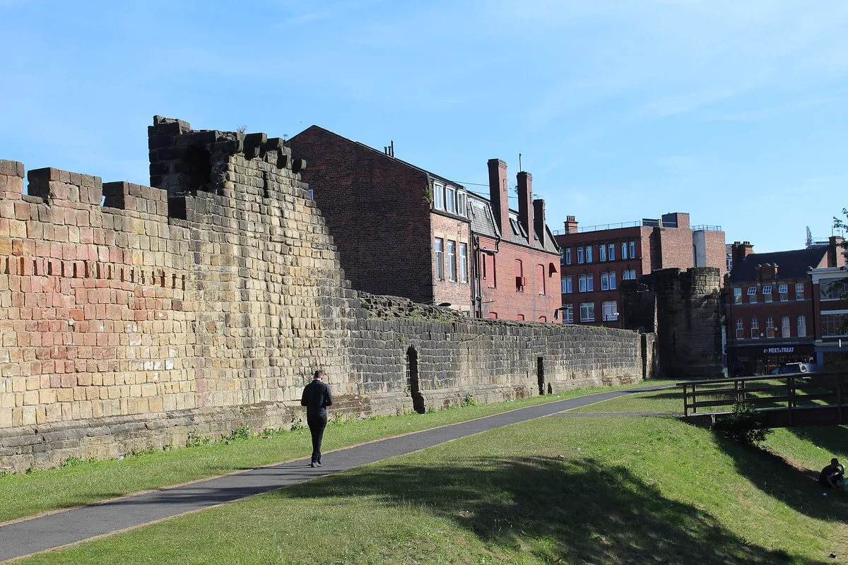 City Wall, Newcastle: where your mission begins.