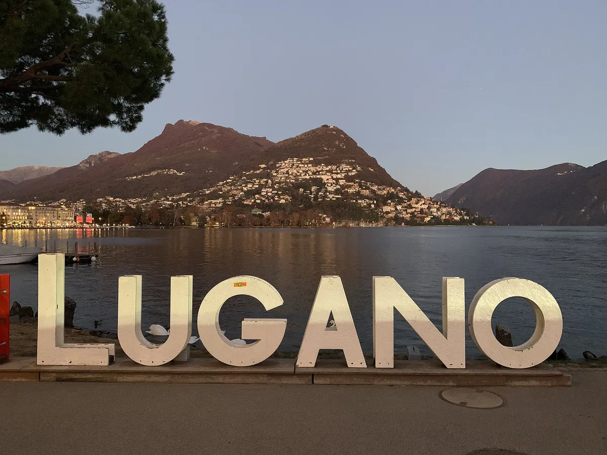Lugano: one of the places this quest takes you.