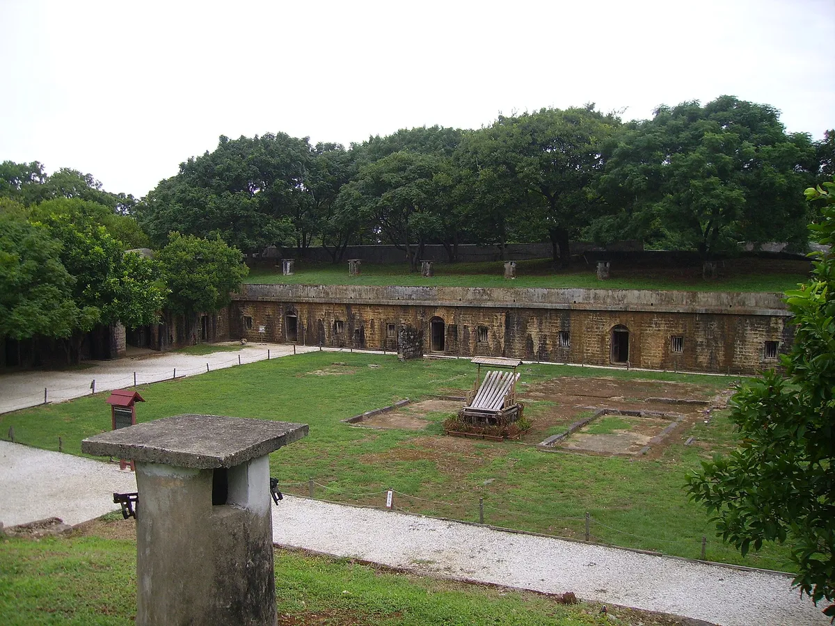 The Hobe Fort, Tamsui: where your mission begins.