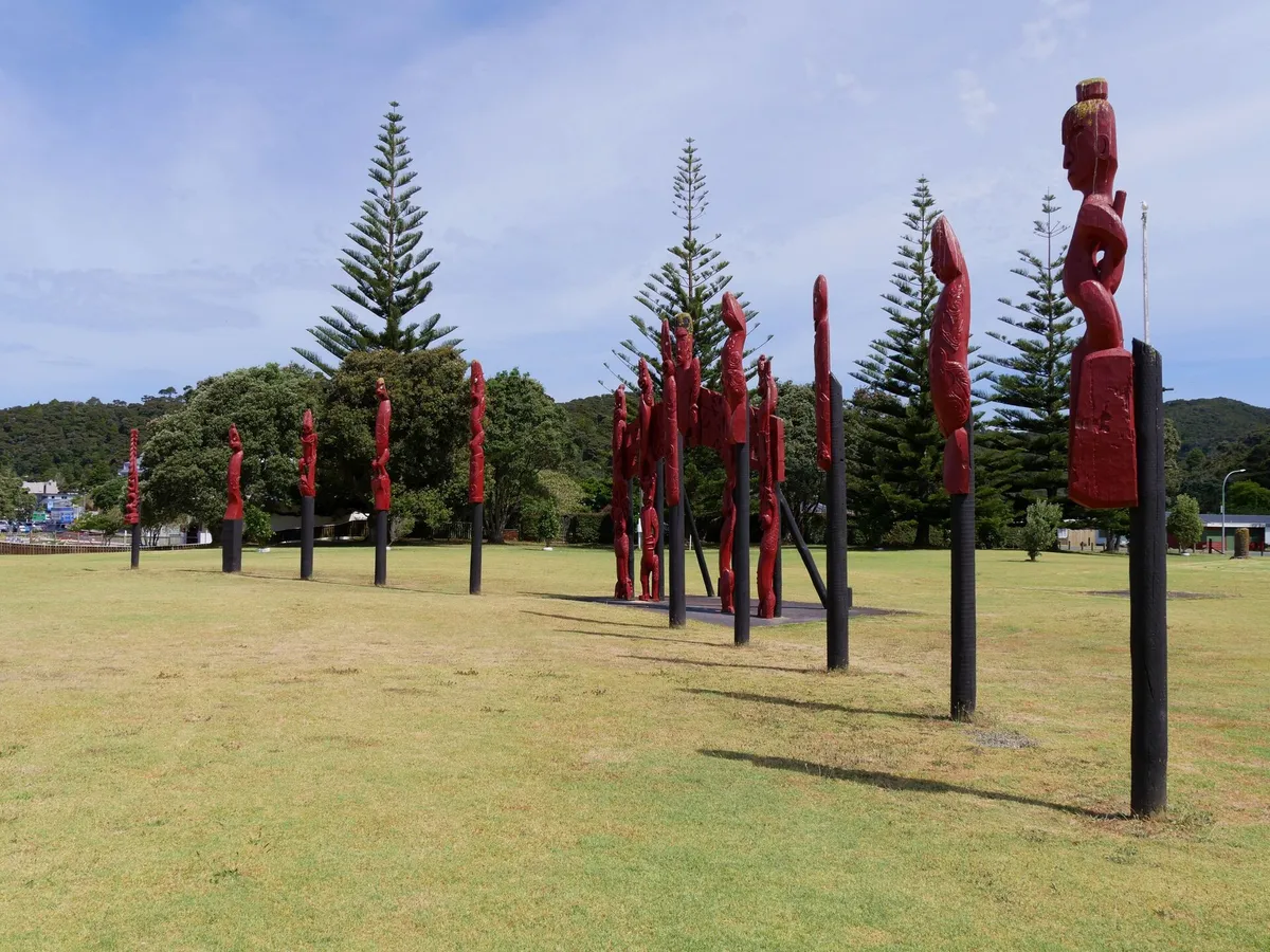 Waitangi Treaty Monument, Paihia: where your mission begins.