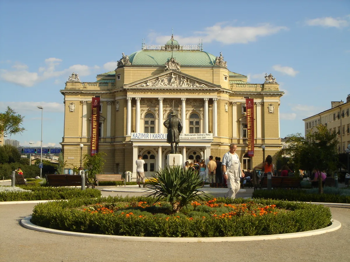 Rijeka: one of the places this quest takes you.