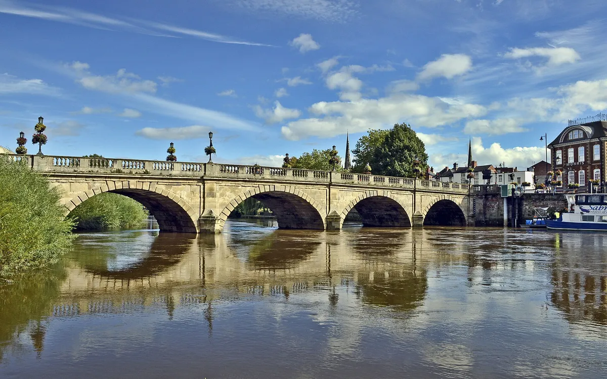 Shrewsbury: one of the places this quest takes you.