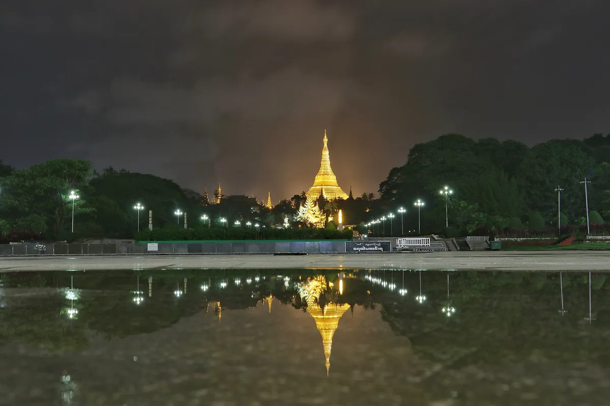 Yangon: one of the places this quest takes you.