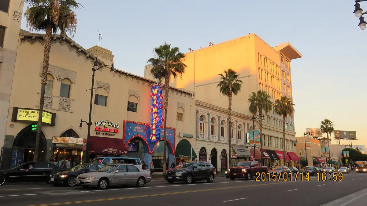 Hollywood: one of the places this quest takes you.