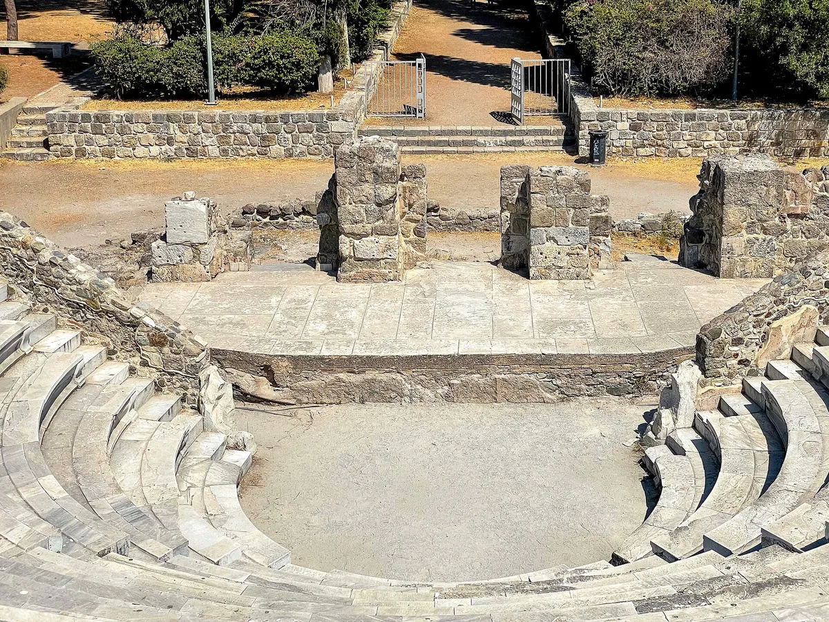 Roman Odeon, Kos: where your mission begins.