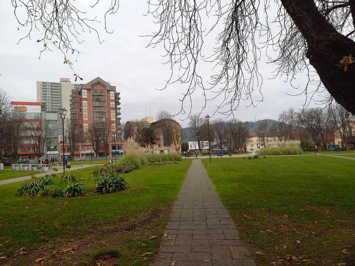 Plaza Manuel Recabarren, Temuco: where your mission begins.