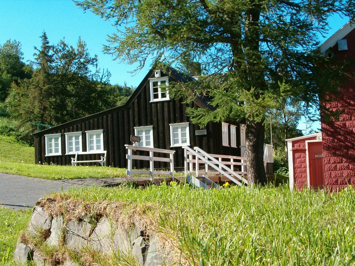 A view in Akureyri, where this quest is played