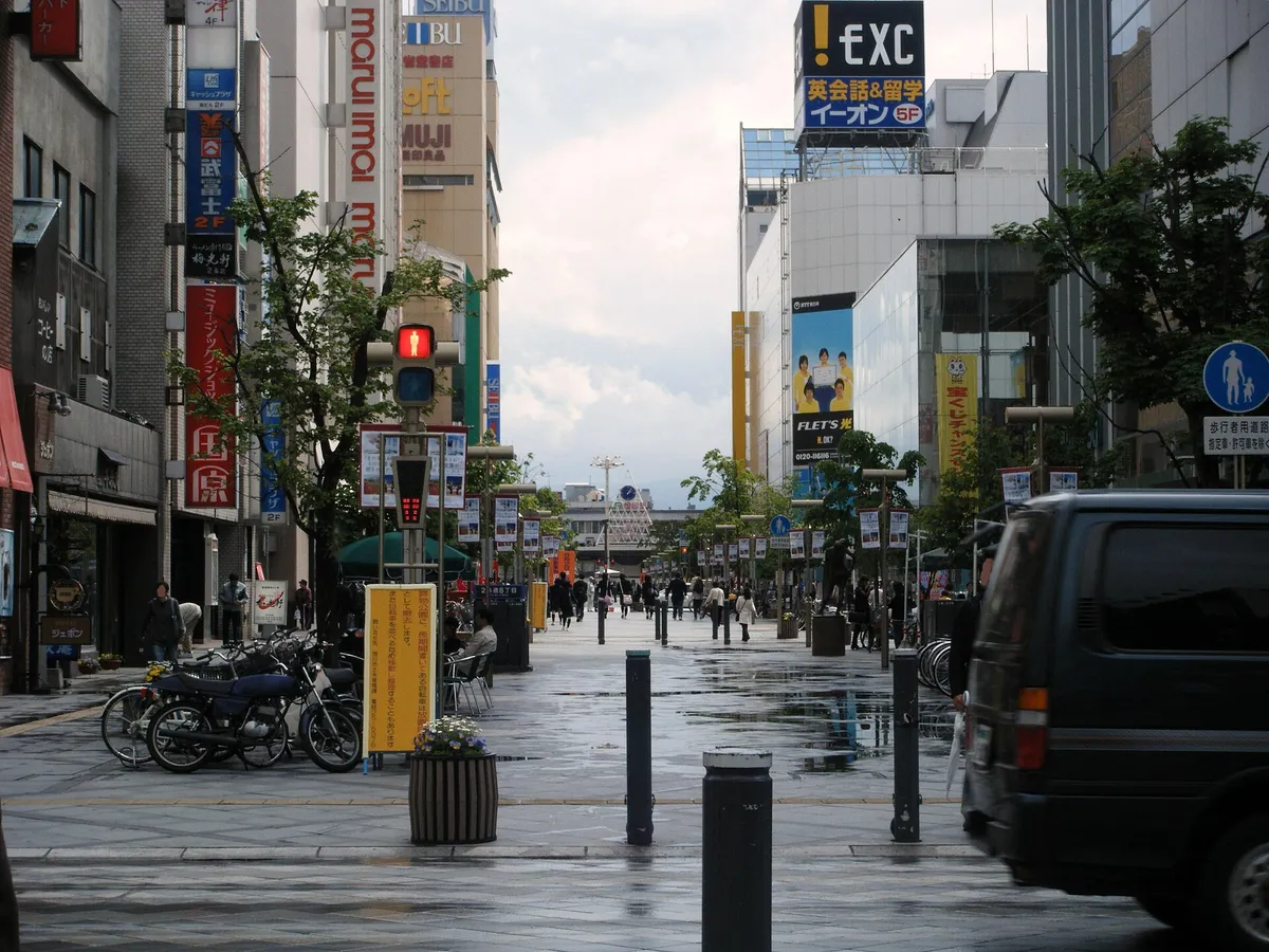 A view in Asahikawa, where this quest is played
