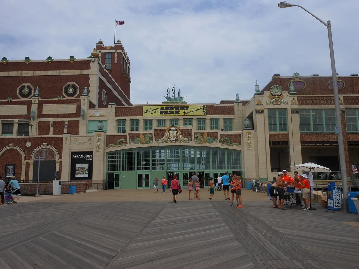 A view in Asbury Park, where this quest is played