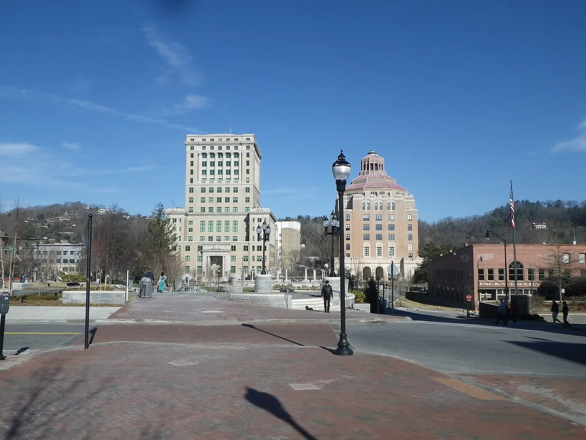 A view in Asheville, where this quest is played