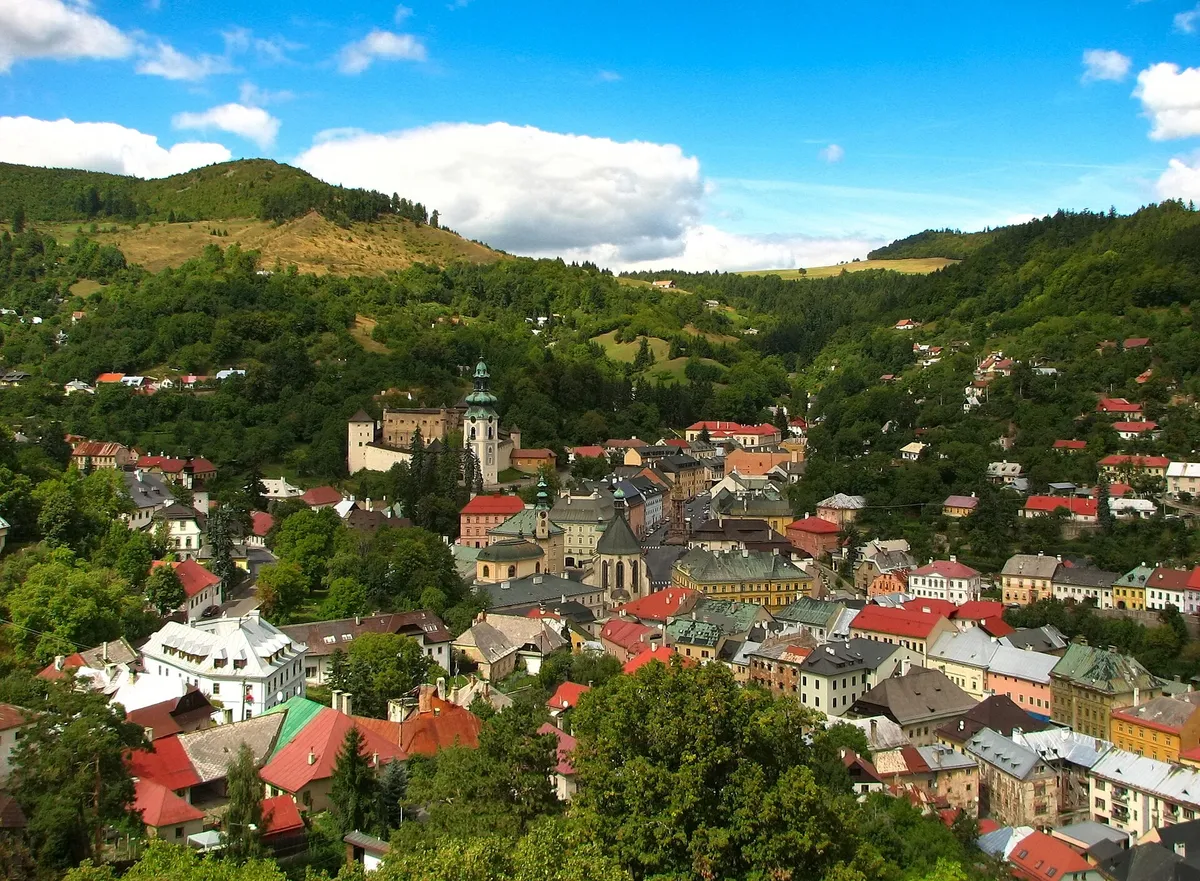 A view in Banska Stiavnica, where this quest is played