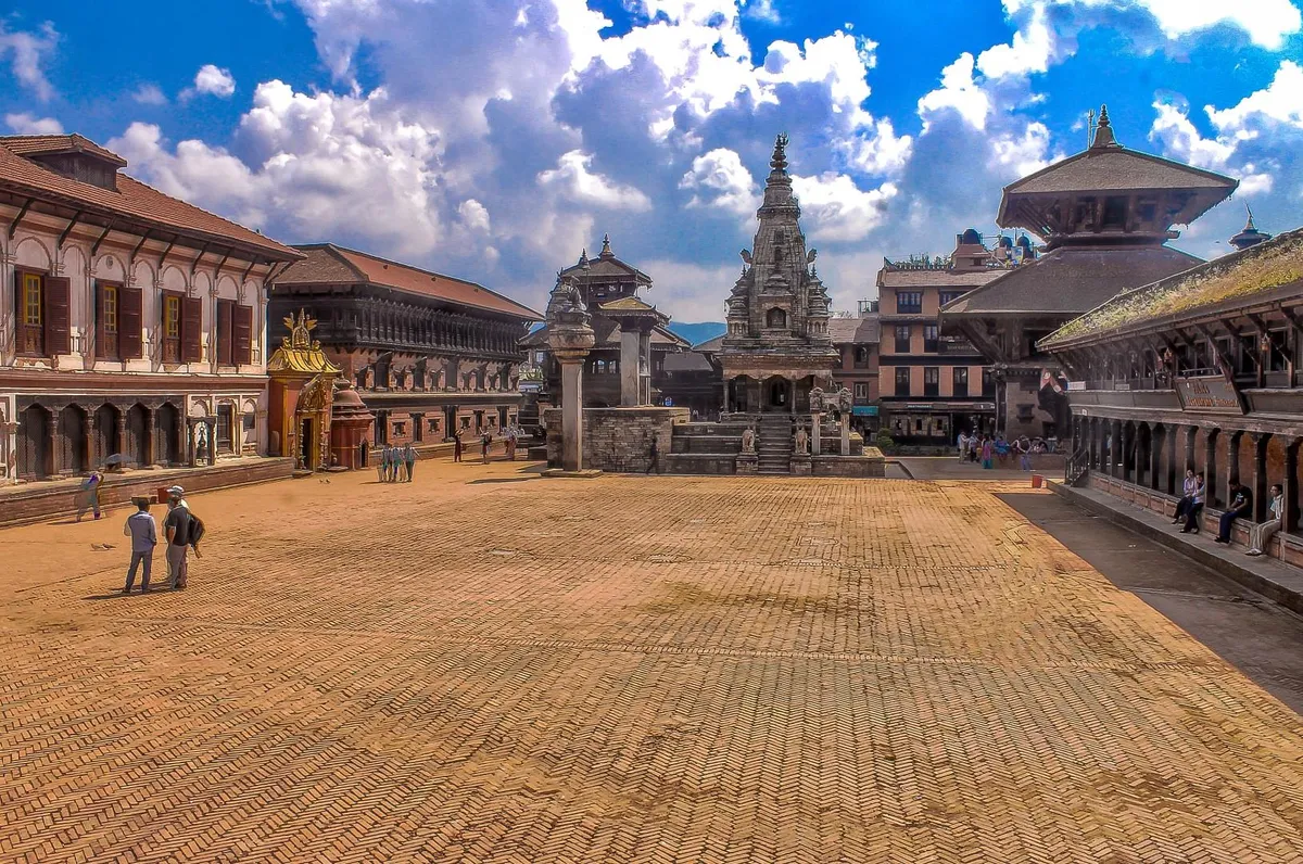 A view in Bhaktapur, where this quest is played