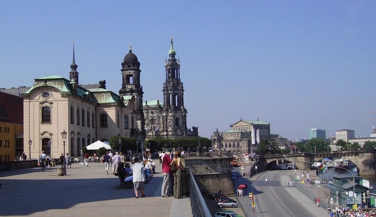 A view in Dresden, where this quest is played