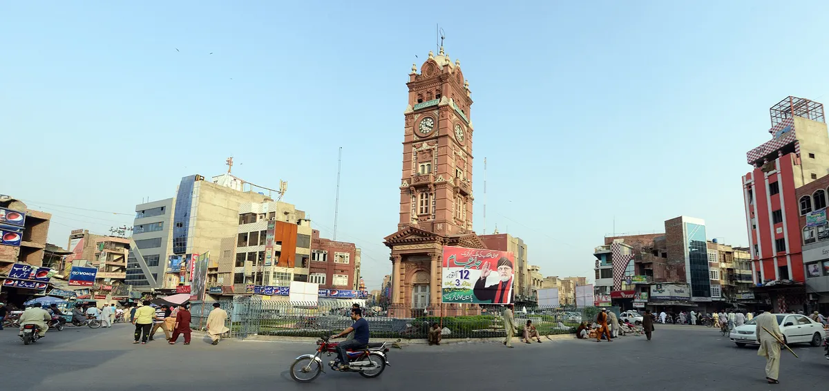 A view in Faisalabad, where this quest is played