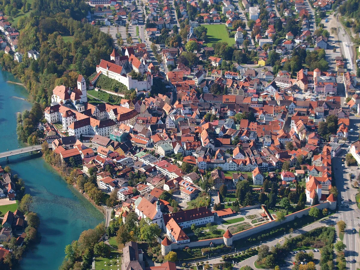 A view in Fussen, where this quest is played