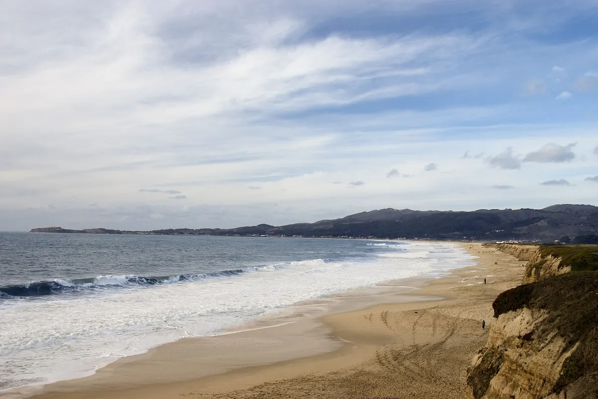 A view in Half Moon Bay, where this quest is played