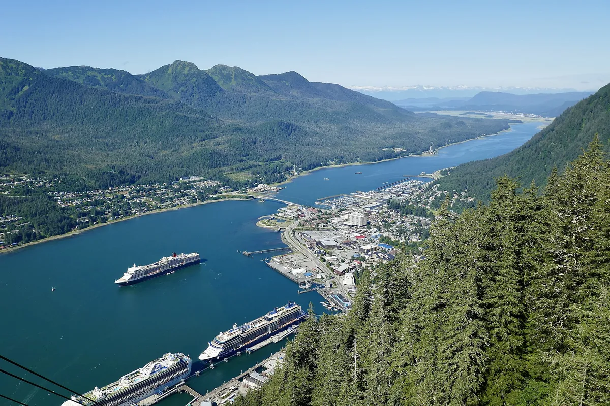 A view in Juneau, where this quest is played