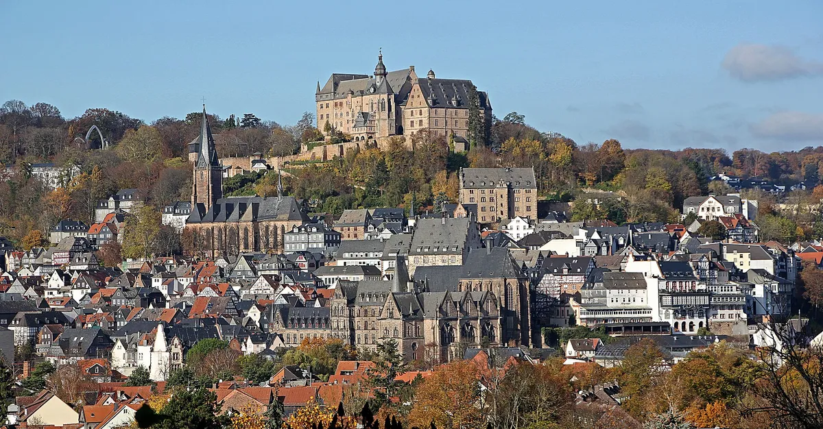 A view in Marburg, where this quest is played